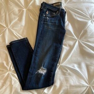 AG JEANS SUPER SKINNY ANKLE SIZE 24